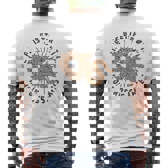 With Hognose Snakes Hognose Snake Owner Hognose Snake Lover Men's Back Print T-Shirt - Monsterry