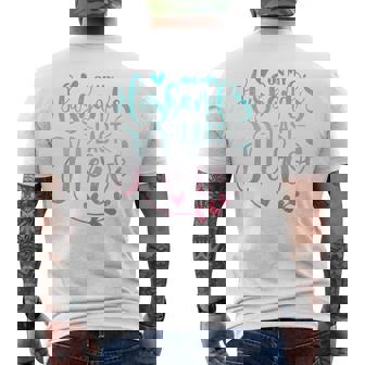 On My Husband's Last Nerve Men's T-shirt Back Print | Seseable UK