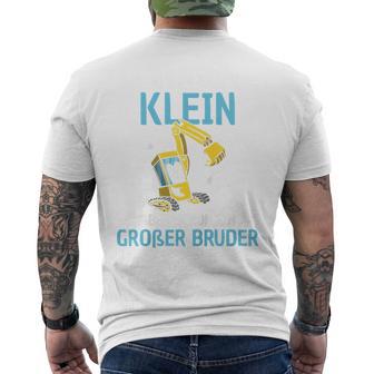 Ich Bin Noch Klein Aber Schon Ein Großer Bruder T-Shirt mit Rückendruck - Geschenkecke