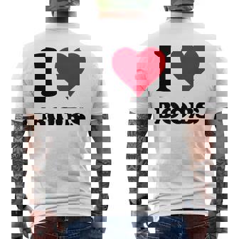 Ich Liebe Boobs T-shirt imprimé au dos - Cadeauxyz