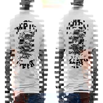 I'm Not Old I'm Retro Disqueinyle Musique Dj Drôle Cool T-shirt imprimé au dos - Cadeauxyz