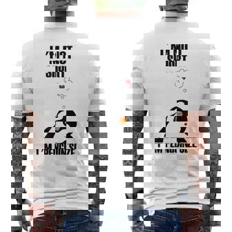 I'm Not Short I'm Penguin Size For Penguin Lovers Camiseta Hombre Estampado Espalda - Regaloses