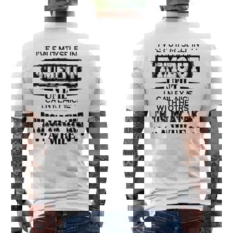 I’Ve Put Myself In Timeout Until I Can Play Nice With Others Men's Back Print T-Shirt - Monsterry