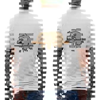 Je Peux Pas J'ai La Flemme Paresseux Cadeau Drôle Humour Manche Longue T-shirt imprimé au dos - Cadeauxyz
