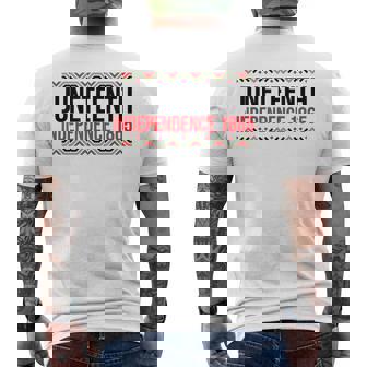 Juneteenth Independence 1865 Celebrate The End Of Slavery Men's Back Print T-Shirt - Monsterry