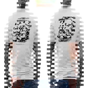 Karl Marx Lenin Engels Marxismo Comunismo Socialismo Camiseta Hombre Estampado Espalda - Regaloses