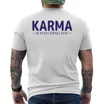 Karma Nur Gutes Karma T-Shirt mit Rückendruck - Geschenkecke