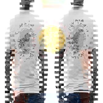 Kenya Africa Samburu Reserve African Safari Vintage Tank Top Men's Back Print T-Shirt - Monsterry