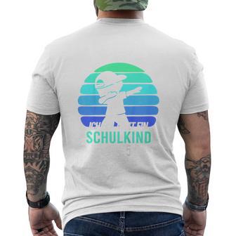 Kinder Bäähm Schulkind 2025 School Boy First Day At School Boy T-Shirt mit Rückendruck - Geschenkecke