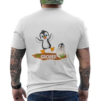 Kinder Endlich Großer Bruder Son Sibling Penguin T-Shirt mit Rückendruck - Geschenkecke