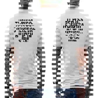 La Physique Est Théorique Mais Le Plaisir Est Réel T-shirt imprimé au dos - Cadeauxyz