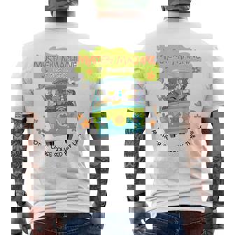 Lab Week 2025 Mystery Machine Of Diagnostic Medical Lab Men's T-shirt Back Print - Seseable