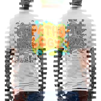 Lab Week 2025 Pathology Retro Mystery Machine Of Diagnostics Men's T-shirt Back Print - Monsterry