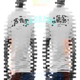 Lasagne Al Forno X Italienische Sprache Pasta Esse N Italy Gray T-Shirt mit Rückendruck - Geschenkecke