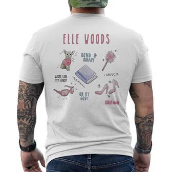 Legally Blonde Elle Woods Sketches T-Shirt mit Rückendruck - Geschenkecke