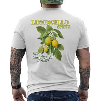 Limoncello Spitz X Liqueur Citron Liqueur Citron Fun T-shirt imprimé au dos - Cadeauxyz
