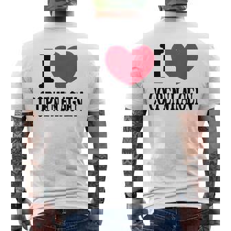 I Love Copenhagen T-shirt imprimé au dos - Cadeauxyz
