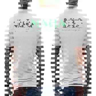 MAHA Healthy Eating Fitness RFK Jr Vegan Vegetarian Organic Men's Back Print T-Shirt - Monsterry
