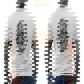 Main De Fatma Hamsa Ésotérisme Yoga Méditation T-shirt imprimé au dos - Cadeauxyz