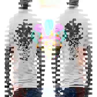 Mardi Gras Carnaval Arlequin T-shirt imprimé au dos - Cadeauxyz