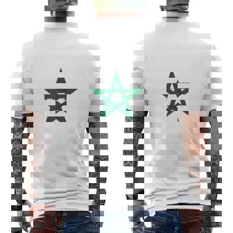 Marruecos Bandera Estilointage Retro Fútbol Marroquí Sin Mangas Camiseta Hombre Estampado Espalda - Regaloses