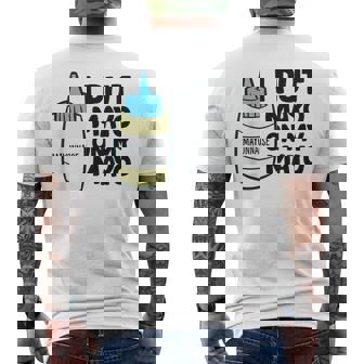 Mayonnaise I Put Mayo On My Mayo Love Mayonnaise Men's Back Print T-Shirt - Monsterry