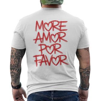 Mehr Amor Por Favor T-Shirt mit Rückendruck - Geschenkecke