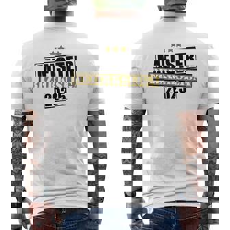 Meister Bezirksliga 2025 Rise League Ascension Fun S T-Shirt mit Rückendruck - Geschenkecke