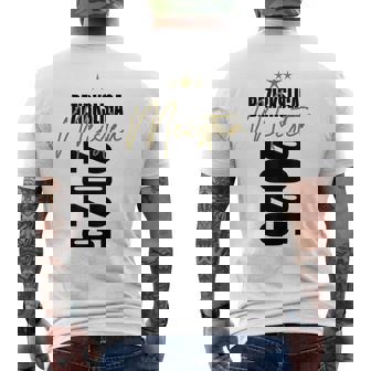 Meister Bezirksliga 2025 Rise League Motif Fun S T-Shirt mit Rückendruck - Geschenkecke
