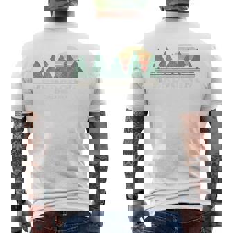 Mendocino Ca Vintage Throwback Retro 70S Men's T-shirt Back Print - Thegiftio UK