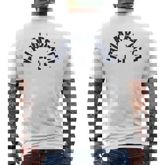 Basic Miami Beach Fl Tous Les Jours Miami Beach Florida T-shirt imprimé au dos - Cadeauxyz