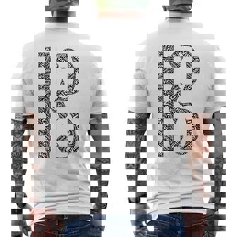 Musique Anglaise Alto Clefiola T-shirt imprimé au dos - Cadeauxyz
