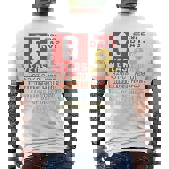Niños Ocho Años De Ser Impresionante 8 Años 8 Cumpleaños Camiseta Hombre Estampado Espalda - Regaloses