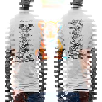 Niños Regalos De Tigre Para Niños De Tigre Para Niños Camiseta Hombre Estampado Espalda - Regaloses