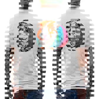 Niños Simpática Cobaya De Colores Camiseta Hombre Estampado Espalda - Regaloses