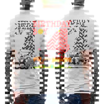 Niños Tractor Farming 4Th Birthday Boy's Camiseta Hombre Estampado Espalda - Regaloses
