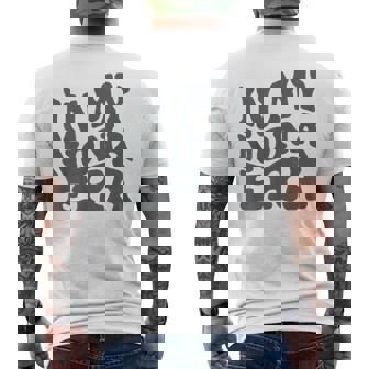 In My Nona Era For Italian Grandmother Men's T-shirt Back Print | Mazezy