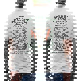 Not For Sale National Parks Support Our Parks & Public Lands Men's T-shirt Back Print - Monsterry