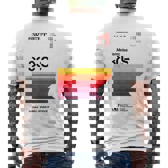 Nunca Olvides Laideocasetehscr Nostalgia De Los 80 Camiseta Hombre Estampado Espalda - Regaloses
