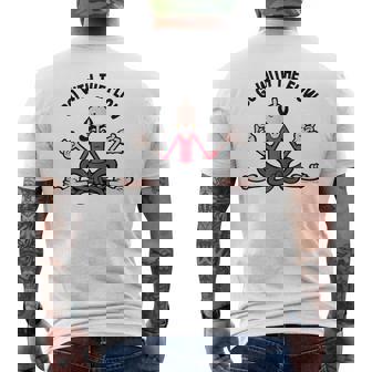Olive Oyl Go With The Flow Yoga 4 Humanity Day T-shirt imprimé au dos - Cadeauxyz