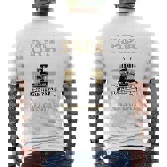 Para Papá Camionero Papá Más Guay Camion Manga Larga Camiseta Hombre Estampado Espalda - Regaloses