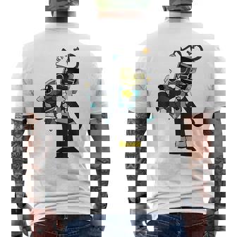 Pebble And Vee Dandys World Men's T-shirt Back Print - Monsterry