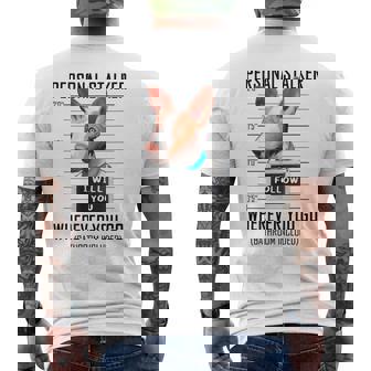 Personal Stalker Perro Podenco Ibicenco I Will Follow You Camiseta Hombre Estampado Espalda - Regaloses