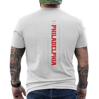 Philadelphia Baseball Usa Men's T-shirt Back Print - Thegiftio UK