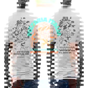 Pizzeria Italia The Best Pizza In The City I Crust We Trust T-Shirt mit Rückendruck - Geschenkecke