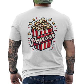 Popcorn Damen T-Shirt mit Rückendruck - Geschenkecke