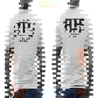 Pops 2025 Pops To Be New Pops Classic Bold Font Camiseta Hombre Estampado Espalda - Regaloses