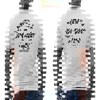 Promoted To Big Cousin Finally 2025 Baby Announcement Men's T-shirt Back Print | Seseable CA