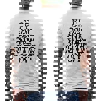 Put Some Shea Butter On It T Shirt Natural Healing Oils Tees Men's Back Print T-Shirt - Monsterry