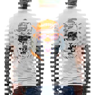 Retro Auburn Style Classic Men's T-shirt Back Print | Mazezy